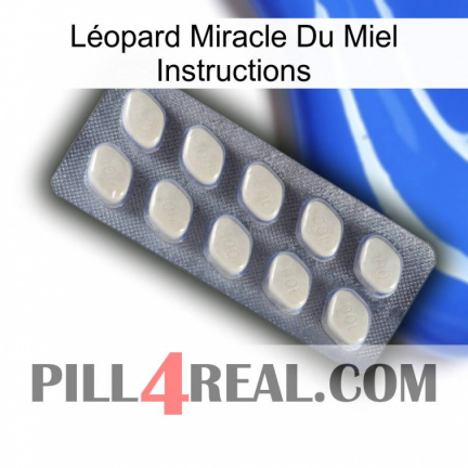Léopard Miracle Du Miel Instructions 08